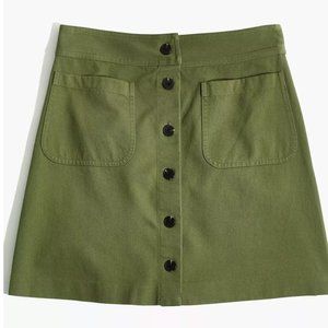 Madewell Station Mini Skirt, size 8